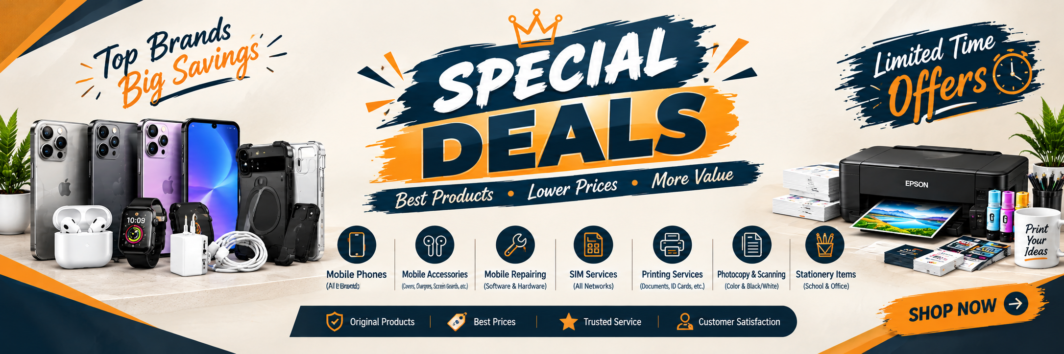 Special Deals_ Mobile & Printing Essentials